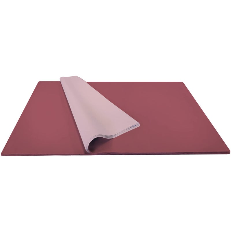 Jillson Roberts Bulk 20 x 30 Inches Recycled Tissue, Burgundy, 480 Unfolded Sheets (BFT08) - Image 2